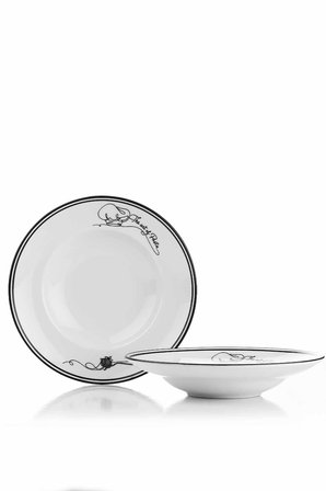 Kütahya Porselen Salina 2 Parça 27 Cm Spagetti Tabağı