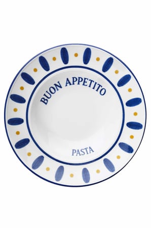 Kütahya Porselen Gusto 2 Parça 27 Cm Spagetti Tabağı