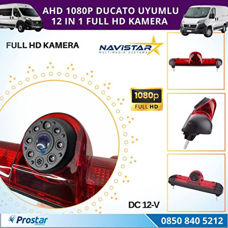 Fiat Ducato Peugeot Boxer ve Citroen Jumper için Profesyonel Geri görüş Kamerası