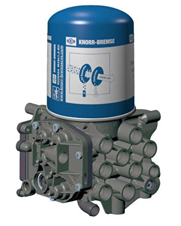 Renault Truck Hava Kurutucu Komple Renault Premium 430 440 450 460 DXI (el1100- El1101) - Knorr K226003n50