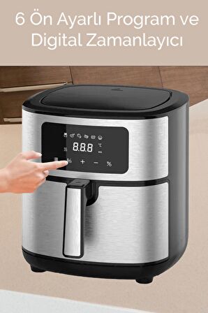 Elenberg ELB-2307 Airfryer Inox