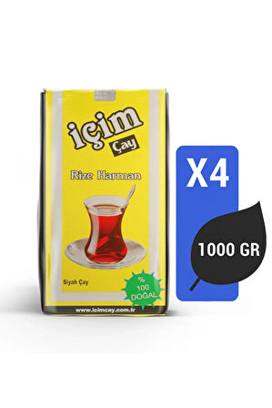 İçim Çay Rize Harman 1000 Gr X 4 Adet
