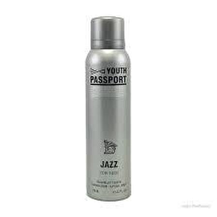 Jazz Pudrasız Erkek Sprey Deodorant 150 ml