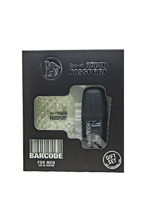 Youth Passport Barcode Edp 100 ml + Deodorant Roll-on 60 ml Erkek Parfüm Seti