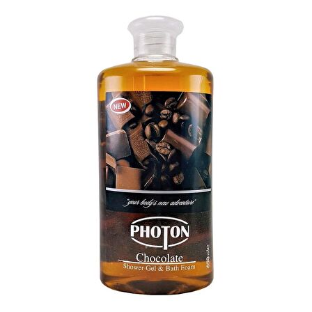 PHOTON Chocolate Shower Gel and Bath Foam 650ml(Duş Jeli&Banyo Köpüğü)