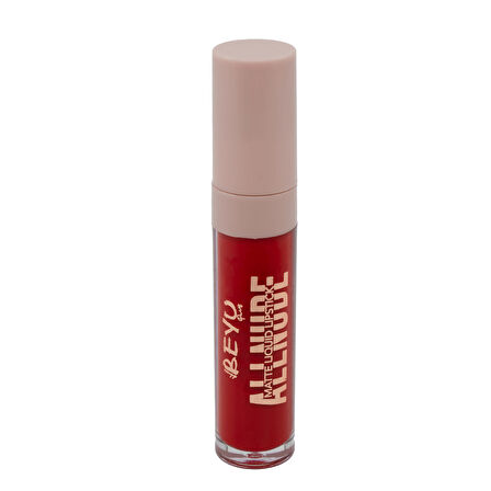 Beyu Deluxe All Nude Mat Kalıcı Likid Lipstick 07