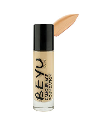 Beyu Deluxe Camouflage Fondöten Medium Beige 85