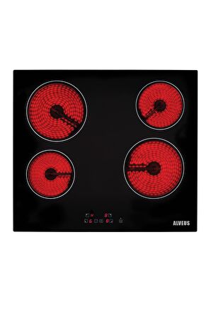 ALVEUS ALPHA 614 SİYAH 3'LÜ ANKASTRE SET (VİTRO 641-MOD W-MFA614)