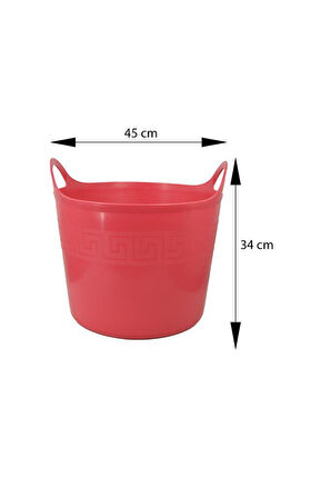Esnek Sepet 42 lt (Kırmızı)