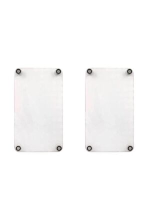 2' li 30x52 cm Cam Ocak Koruyucu Cam Kesme Tahtası Model 357 