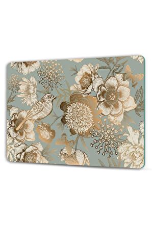 29x34 cm Model 14 Desenli Cam Kesme Tablası