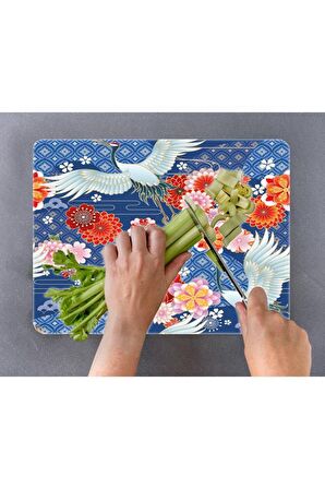 29x34 cm Model 15 Desenli Cam Kesme Tablası