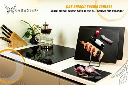 29x34 cm Cam Kesme Tahtası Model 1201