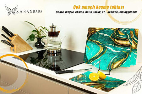 29x34 cm Cam Kesme Tahtası Model 1203