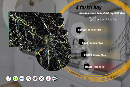 30x40 cm Cam Kesme Tahtası Model 156