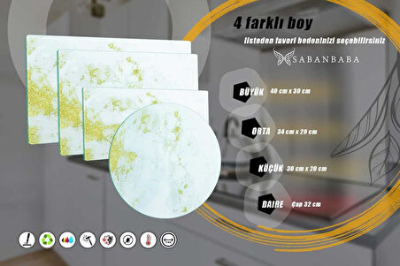 29x34 cm Cam Kesme Tahtası Model 159