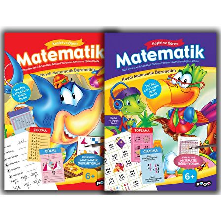 Keşfet ve Öğren Matematik Seti (2 Kitap Takım)