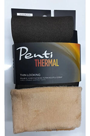 Thın Lookıng Termal Içi Polarlı Külotlu Çorap Mrtpentthın