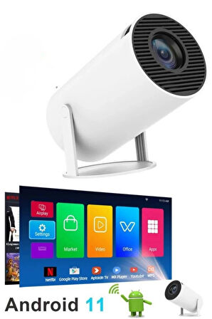 Blackbird Amx100 Projeksiyon Cihazı  ULTRA HD Yüksek Dinamik Aralık Ev Sineması Projektörü