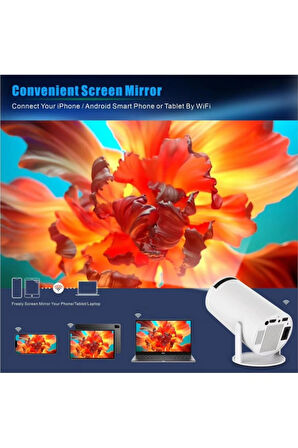 Blackbird Amx100 Projeksiyon Cihazı  ULTRA HD Yüksek Dinamik Aralık Ev Sineması Projektörü