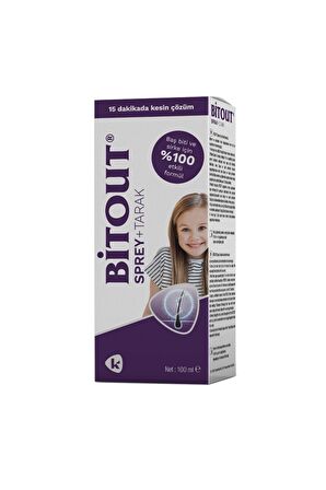 Bit Spreyi 100 ml Çelik Taraklı