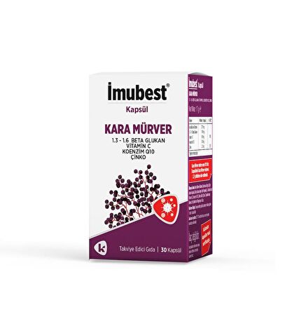 İmubest Kara Mürver 30 Kapsül