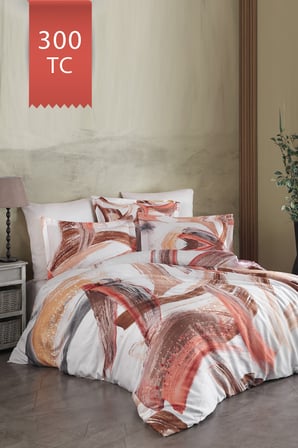 Varol Royal Saten King Size (Battal Boy) 300TC Nevresim Takımı - LİSA