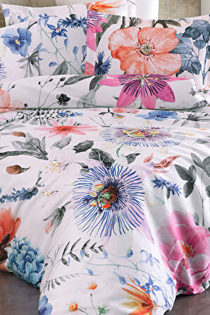 Varol Royal Saten King Size (Battal Boy) 300TC Nevresim Takımı - MİRANDA