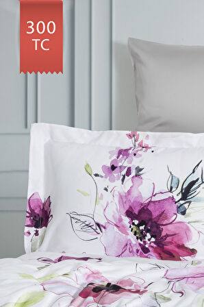 Varol Royal Saten King Size (Battal Boy) 300TC Nevresim Takımı - VERONA