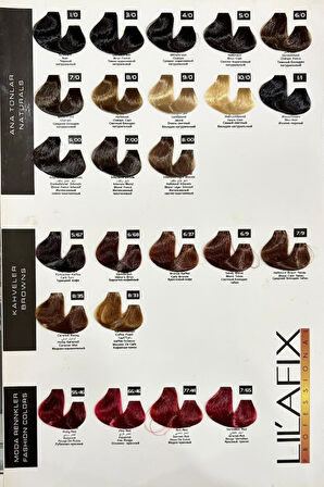 Lilafix 2+2 Saç Boyası ve Oksidanlı Avantajlı Set - 1/0 Siyah