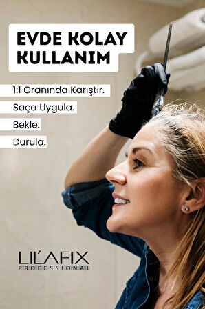 Lilafix 2+2 Saç Boyası ve Oksidanlı Avantajlı Set - 5/3 Açık Kahve Dore