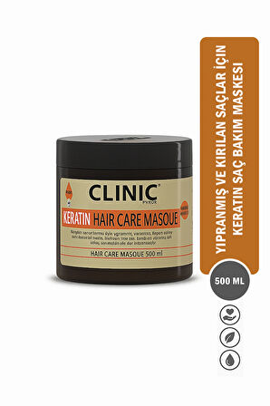 Yıpranmış Ve Kırılan Saçlar Için Keratin Saç Bakım Maskesi - 500 ml