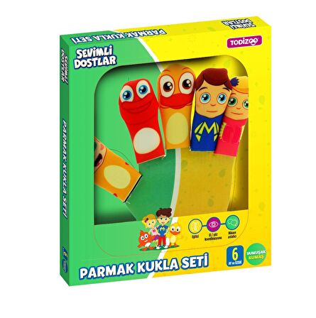 Todizoo Sevimli Dostlar Parmak Kukla Seti