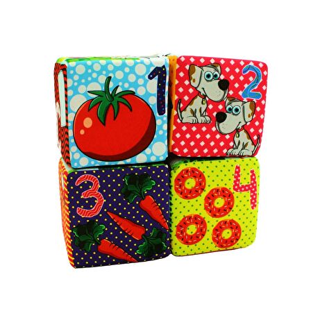 Todizoo Eğitici Yumuşak Küpler