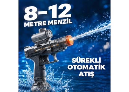 KATJMER CY-155 MAVİ/CY-156 GRİ FRENZİ SU TABANCASI