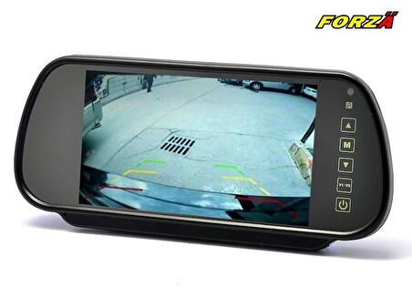 Unıversal Aynalı Monıtor 7 İnc. - Forza Rvm-03