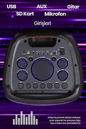 Goldmaster Neon X340 DJ BOX Bluetooth Hoparlör