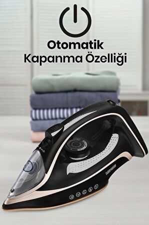 Goldmaster 3200 W Buharlı Ütü