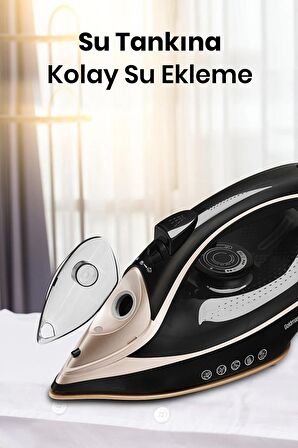 Goldmaster 3200 W Buharlı Ütü