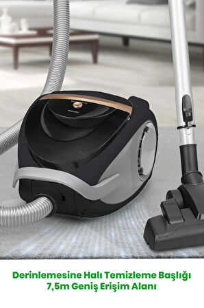 GOLDMASTER SPEEDFORCE GM-7522 ELEKTRİKLİ SÜPÜRGE