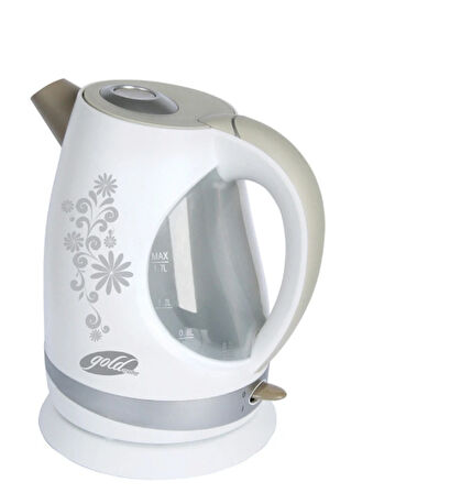 GoldMaster Daisy 2200 Watt 1,7 Litre Kettle Su Isıtıcısı Beyaz GKT 7313
