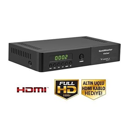 Goldmaster Victor Pvr Full Hd Uydu Alıcısı