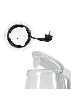 Goldmaster Beykoz Işıklı Cam 1.8 Lt Kettle