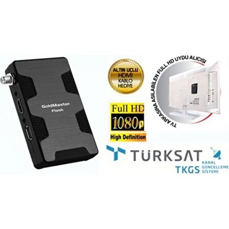 Goldmaster Micro Hd Flash Uydu Alıcısı