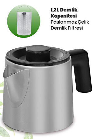 Gold Master Demmaster 2200 W Çay Makinesi Inox 