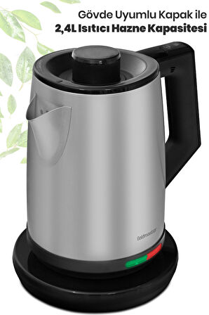Gold Master Demmaster 2200 W Çay Makinesi Inox 