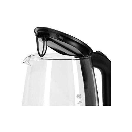 Goldmaster Aquarıne 1.7 Lt Işıklı Cam Kettle Su Isıtıcı IN-6342