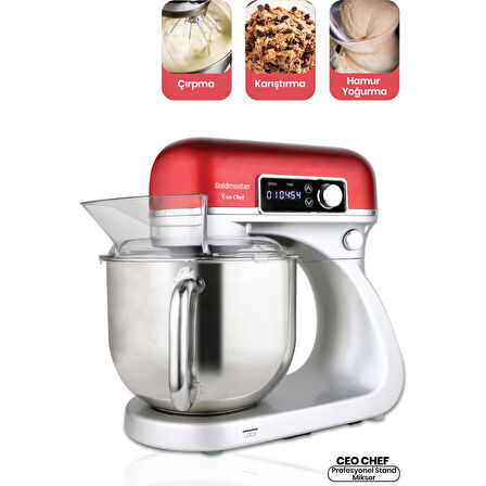 GOLDMASTER GM-7274K CEO CHEF STAND MİKSER MUTFAK ŞEFİ