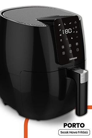 Gold Master GM-7478 Porto 4.5 lt Yağsız Airfryer Siyah