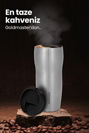 Gold Master Gm-7365 Solo Gri Filtre Kahve Makinesi